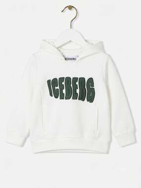 Iceberg Baby Charlie Brown Logo Pullover Hoodie
